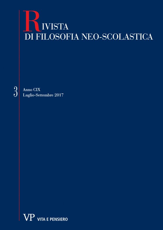 RIVISTA DI FILOSOFIA NEO-SCOLASTICA - 2017 - 3