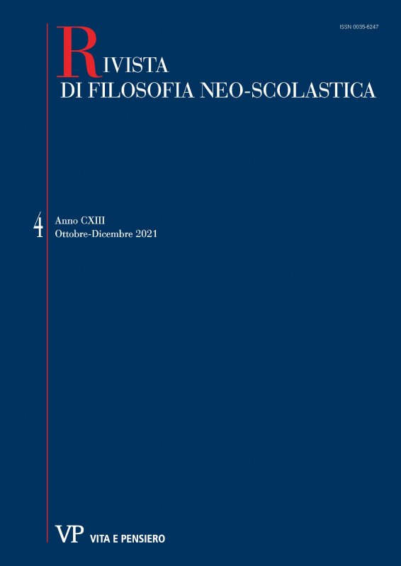 RIVISTA DI FILOSOFIA NEO-SCOLASTICA - 2021 - 4. Alexius Meinong and His Contemporaries